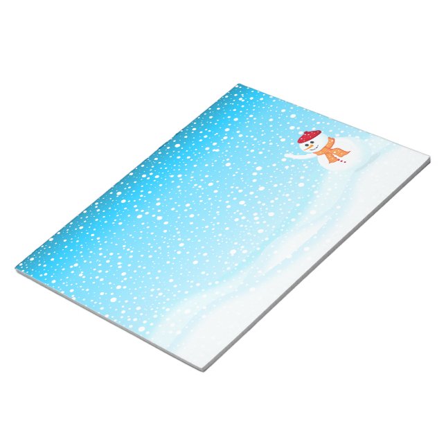 Bloc De Notas Happy Snowman Notepad (Lado Derecho)