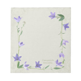 Bloc De Notas Harebell flower garland CC0339 Customizable