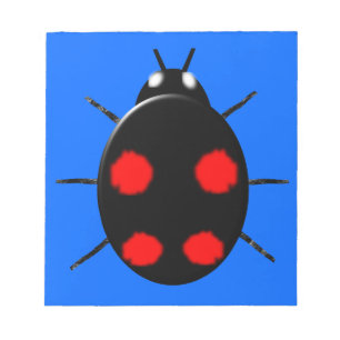 Bloc De Notas Harlequin Ladybird Notepad