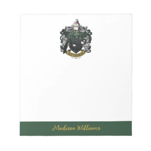 Bloc De Notas HARRY POTTER™ Anime Draco Malfoy House Escudo