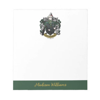 Bloc De Notas HARRY POTTER™ | Anime Draco Malfoy House Escudo