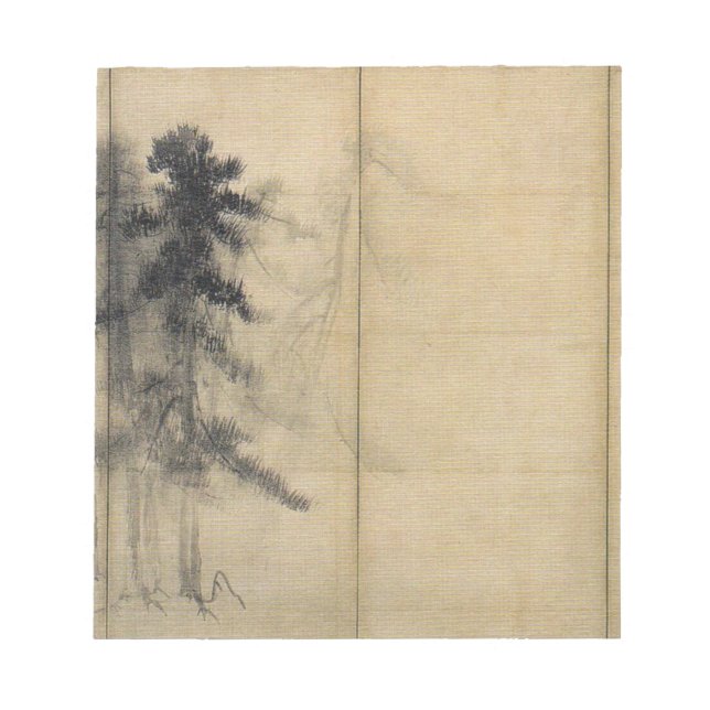 Bloc De Notas Hasegawa Tōhaku Pine Trees (Frente)