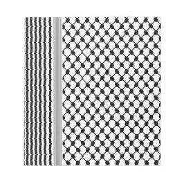 Bloc De Notas Hatta Keffiyeh Kufiya Folk Palestino (Patrón 2)