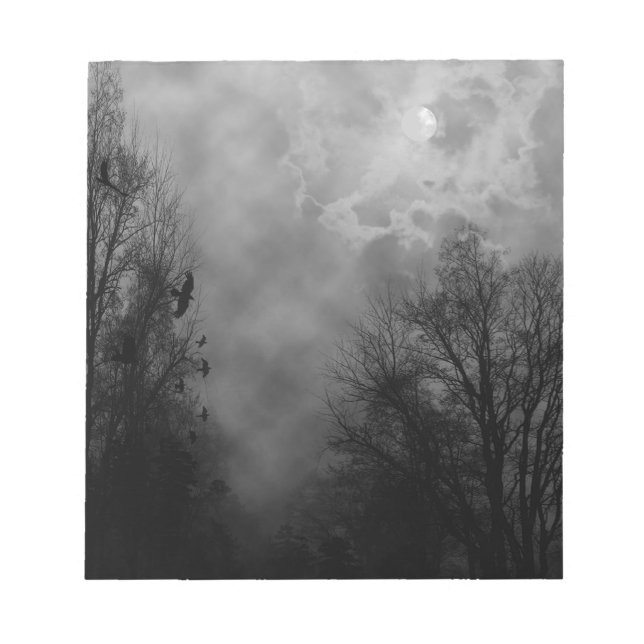Bloc De Notas Haunted Gothic Sky (Frente)