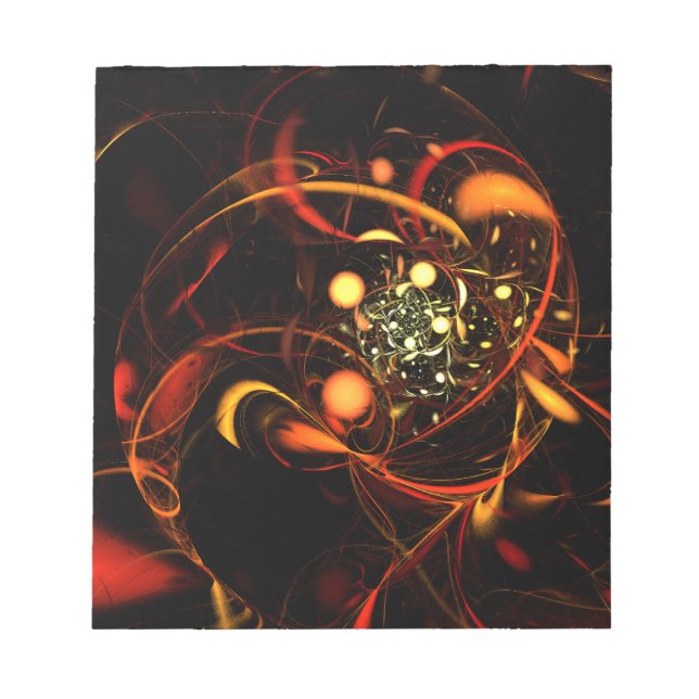Bloc De Notas Heartbeat Resumen Notepad Art (Frente)