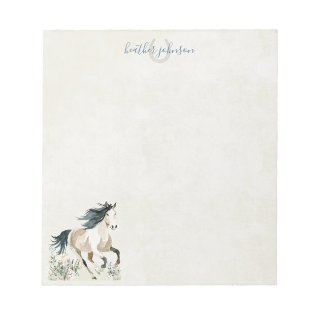 Bloc De Notas Hearthlight Notes Meadow & Mane Notes (Frente)