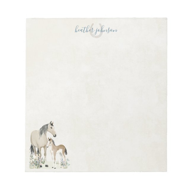 Bloc De Notas Hearthlight Notes Meadow & Mane Notes (Frente)