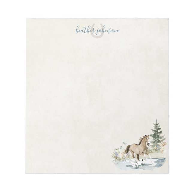 Bloc De Notas Hearthlight Notes Meadow & Mane Notes (Frente)