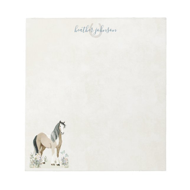 Bloc De Notas Hearthlight Notes Meadow & Mane Notes (Frente)