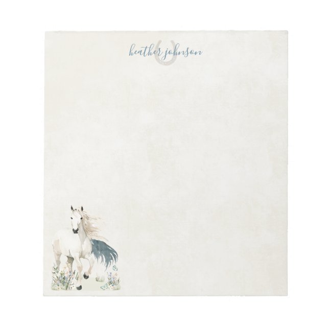 Bloc De Notas Hearthlight Notes Meadow & Mane Notes (Frente)