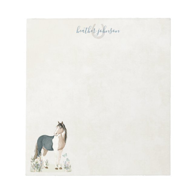 Bloc De Notas Hearthlight Notes Meadow & Mane Notes (Frente)