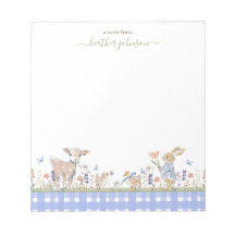 Hearthlight Notes Spring Soft Meadow Gingham