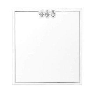 Bloc De Notas Hearts of the Holy Family Border JMJ Notepad