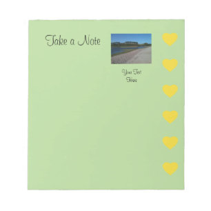 Bloc De Notas Hearts with  Notepad Color Change