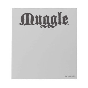 Bloc De Notas Hechizo de Harry Potter   Muggle