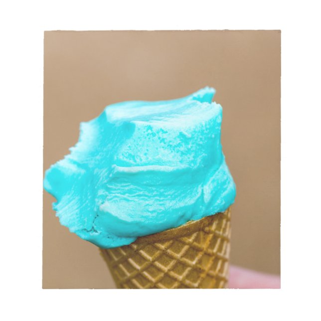 Bloc De Notas Helado con macro de gofre (Frente)
