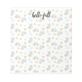 Bloc De Notas Hello Fall Pumpkin Otumn Wagon Gardening