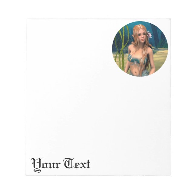 Bloc De Notas Hermosa Sirenita (Frente)