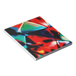 Bloc De Notas Hermoso Desorden De Colores