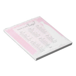 Bloc De Notas Hermoso juego religioso de ducha de novia satinado