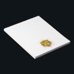 Bloc De Notas Hermoso tigre<br><div class="desc">Un tigre feroz y orgulloso para un diseño llamativo.</div>