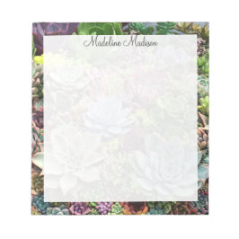 Bloc De Notas Hermosos Suculentos