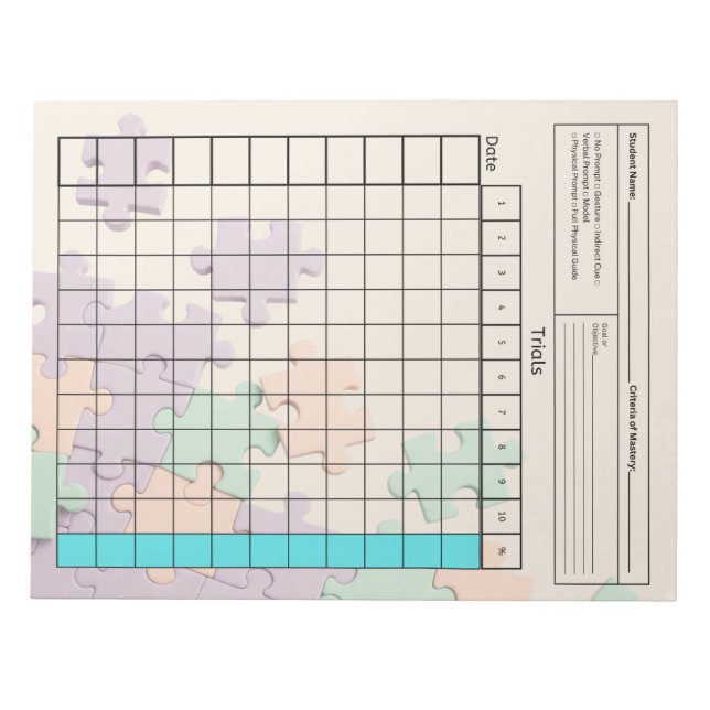 Bloc De Notas Herramienta Esencial SpEd: Hoja de Datos en Blanco (Frente)