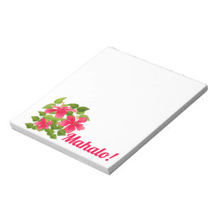 Bloc De Notas Hibiscus Mahalo