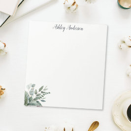 Bloc De Notas Hidratación Tropical De Salto Verde Eucalyptus