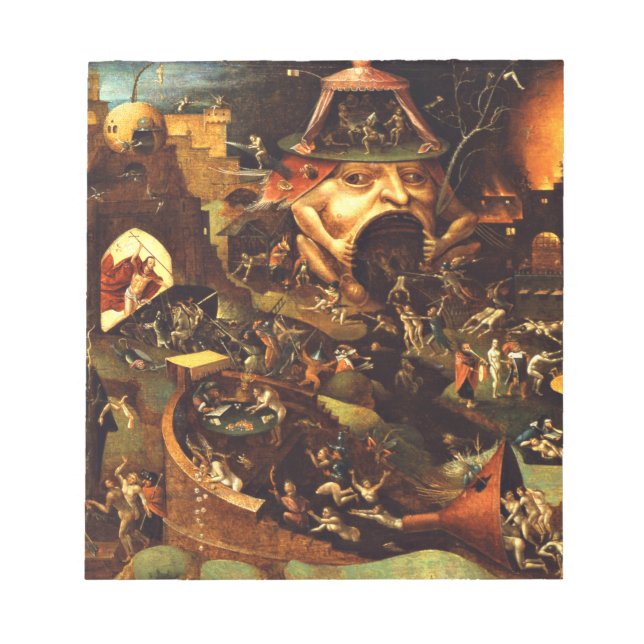Bloc De Notas Hieronymus Bosch Christ en el limbo (Frente)