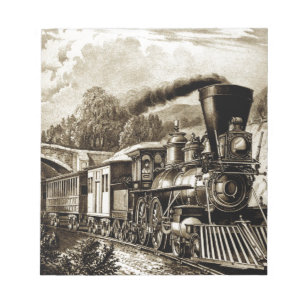 Bloc De Notas Historial de locomotoras de motores de vapor