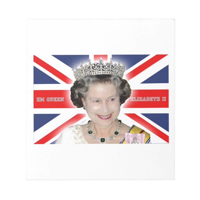 Bloc De Notas HM Queen Elizabeth II - Foto pro (Frente)