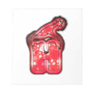 Bloc De Notas ¡Ho Ho Ho Ho Ho! Santa Claus Gorra Merry Christmas