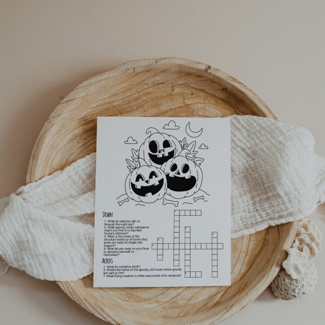 Bloc De Notas Hoja de trabajo activa para niños de Halloween (Subido por el creador)