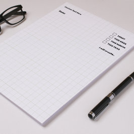 Bloc De Notas Hojas de gráficos de ingeniería de papel para port
