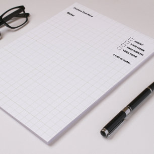 Bloc De Notas Hojas de gráficos de ingeniería de papel para port