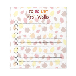 Bloc De Notas Hojas de la lista de tareas pendientes relacionada