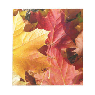 Bloc De Notas Hojas de otoño - ¡Asombroso!