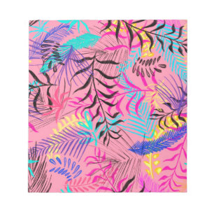Bloc De Notas Hojas tropicales