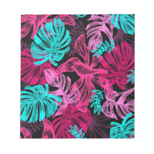 Bloc De Notas Hojas tropicales