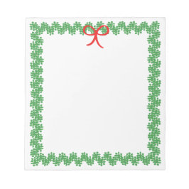 Bloc De Notas Holiday Wreath Notepad