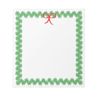Bloc De Notas Holiday Wreath Notepad