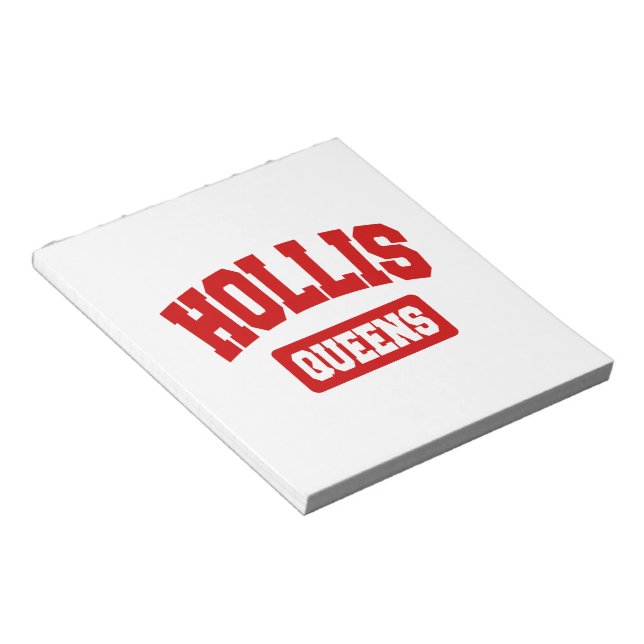 Bloc De Notas Hollis, Queens, NYC (Lado Derecho)