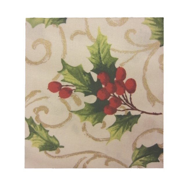 Bloc De Notas Holly Berries (Frente)