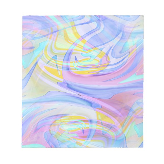 Bloc De Notas holograma pastel (Frente)
