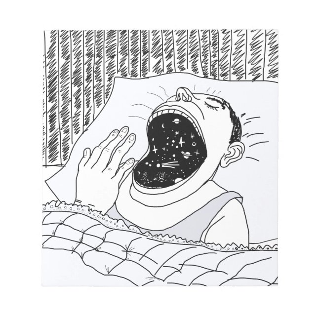 BLOC DE NOTAS HOMBRE Y COSMOS (Frente)