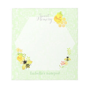 Bloc De Notas Honey Bee Green
