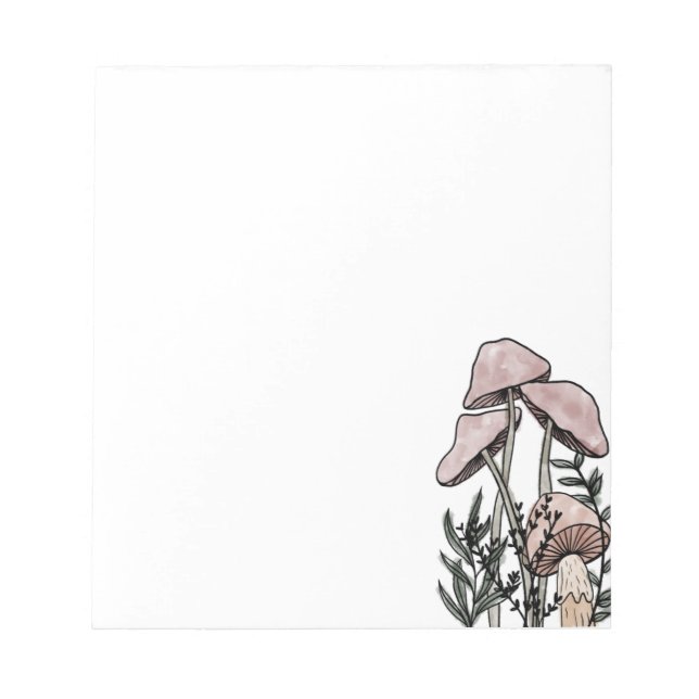 Bloc De Notas Hongos  (Frente)