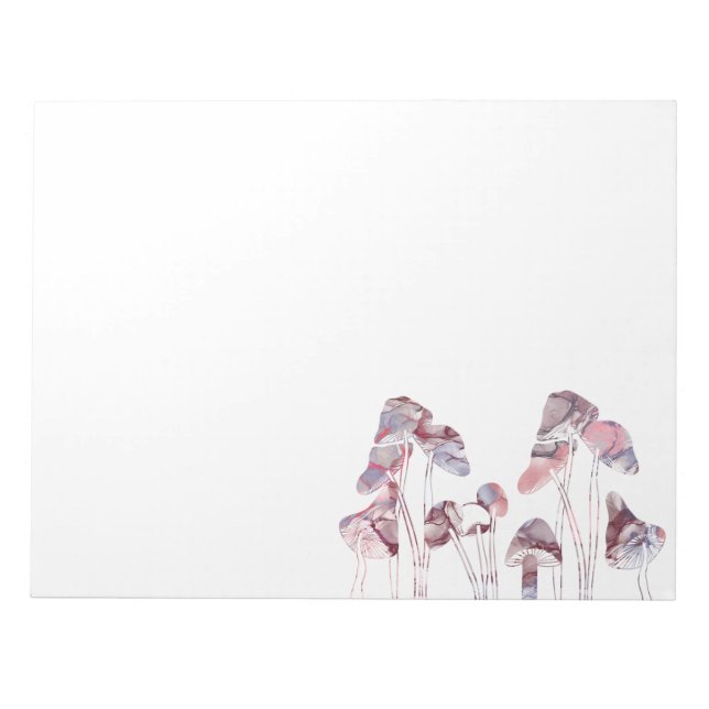 Bloc De Notas Hongos de tinta morada (Frente)