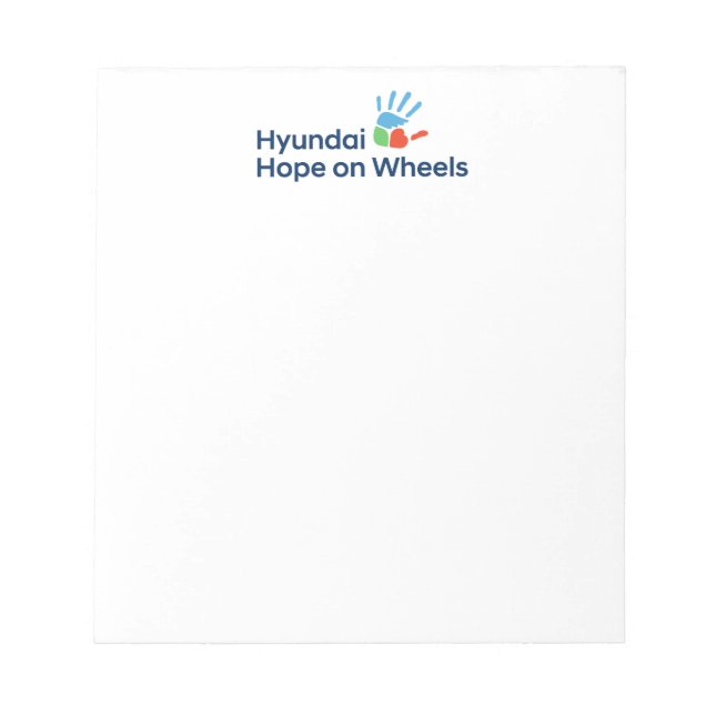 Bloc De Notas Hope on Wheels Notepad (Frente)